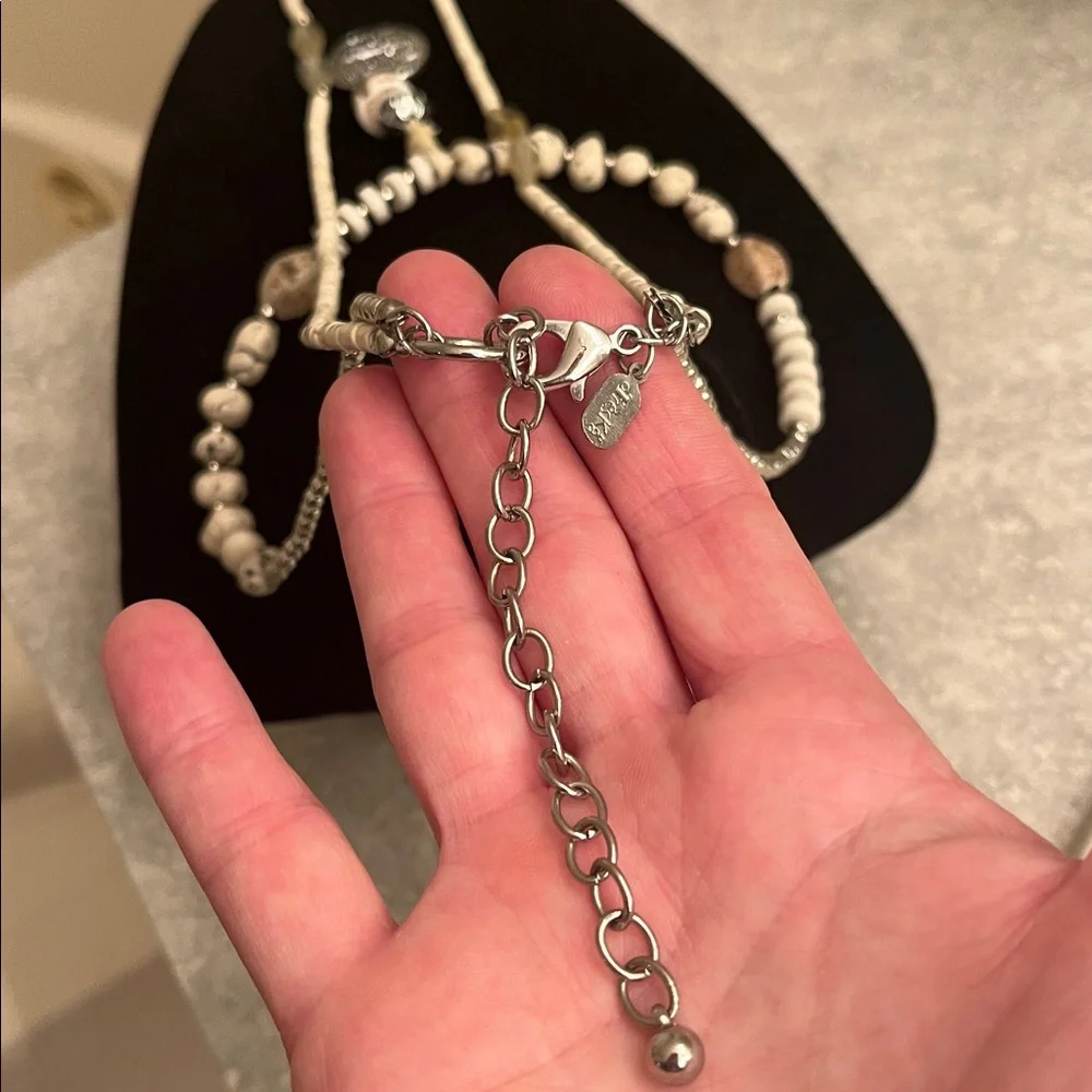 Treska signed Necklace large faux tooth - Picture 6 of 7